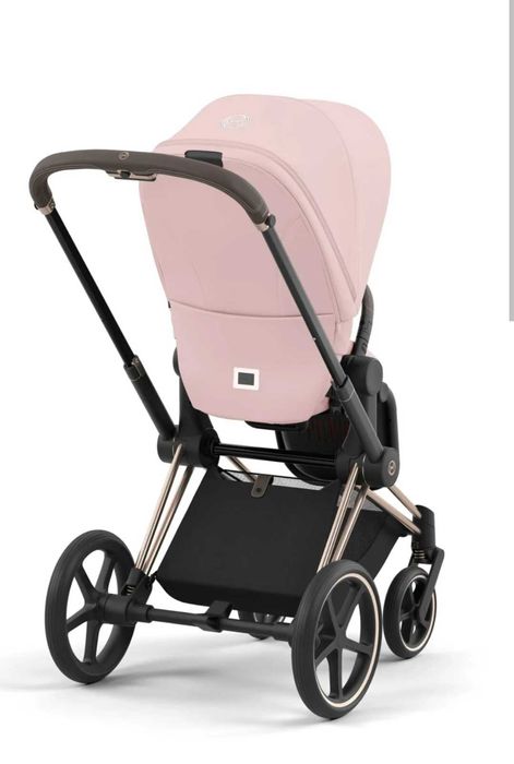 Като нова! Количка Cybex Priam 4 Peach pink, Rose gold frame