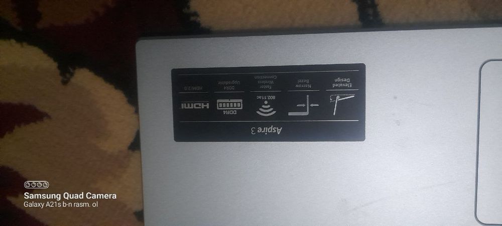 Aspire 3  yangi kafolatlangan.