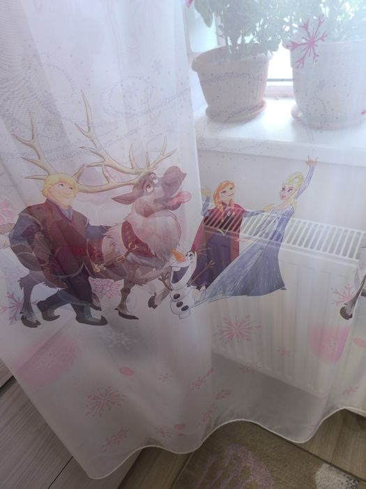 Perdea Ana și Elsa Frozen
