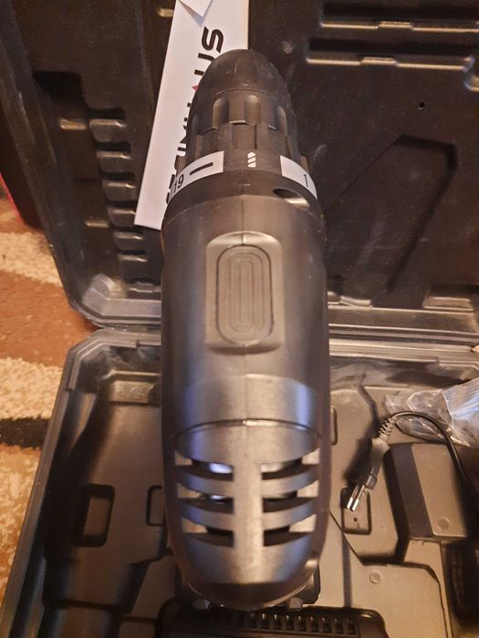 Masina de gaurit si insurubat  cu acumulator 14.4V 1.3Ah Li-Ion Steinhaus Start, PRO-CD144B, 20Nm, 550 RPM, mandrina rapida 10mm