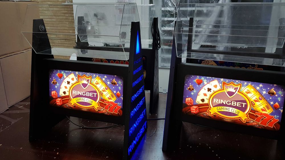 Томболи, урни за талони, рекламни игри, казино, игрални зали