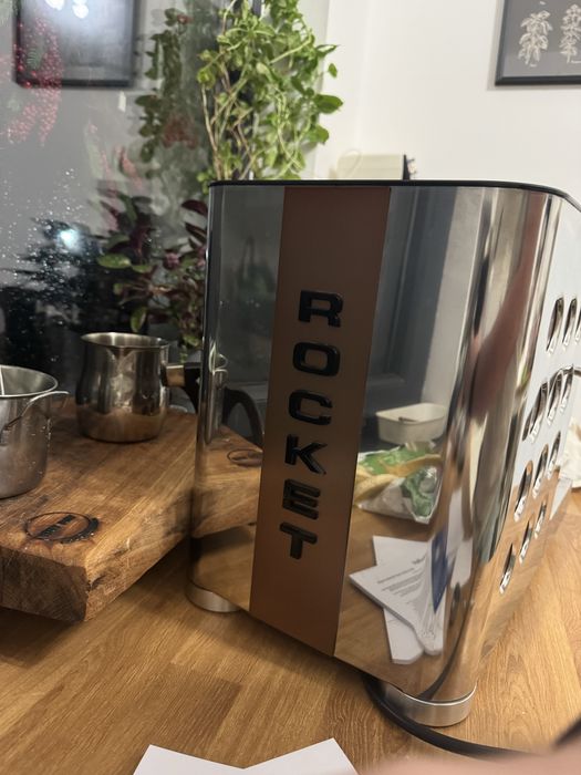 Espressor prof Rocket Appartamento TCA grup e61 plus multe accesorii