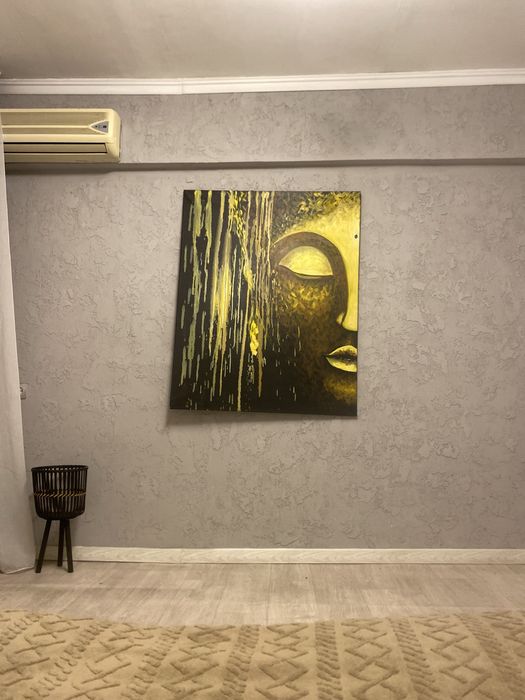 Картина интерьерная масло Будда