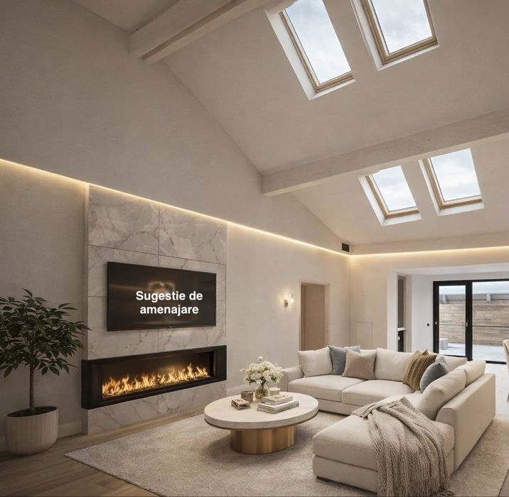 Duplex Soft Luxury, pe un singur nivel, 115m2, la 8 minute de Brasov