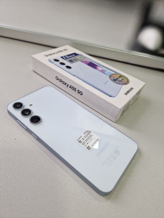 Samsung A55 8/128GB Black. Ideal. Гарантия! Доставка!