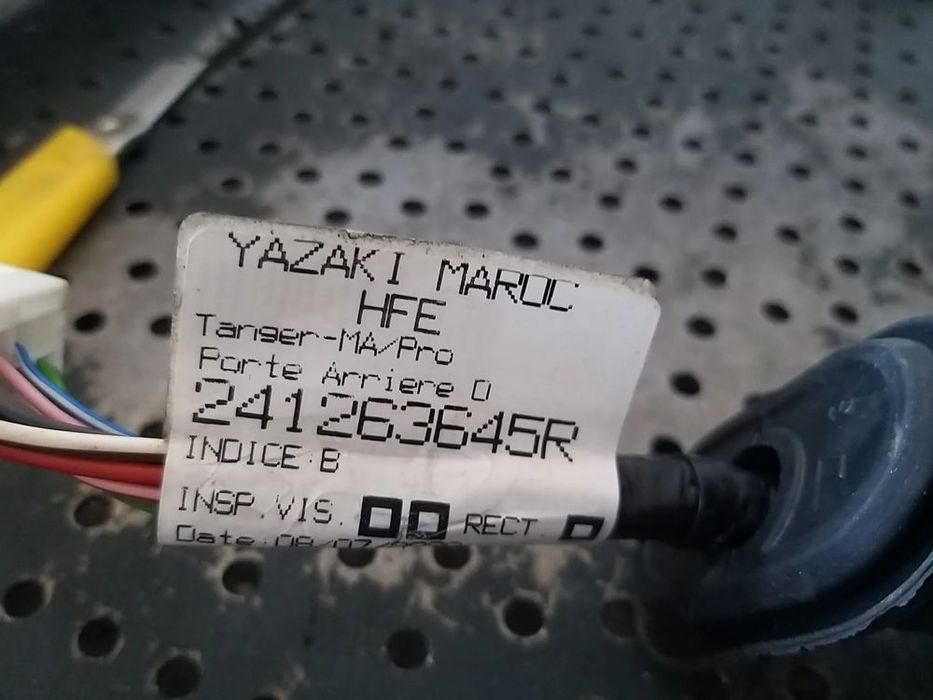 Cablaj instalatie electrica usa dreapta spate renault kadjar ha hl 241263645r