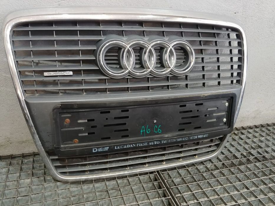 grila radiator bara fata  audi a6 c6 4f 4f0853651