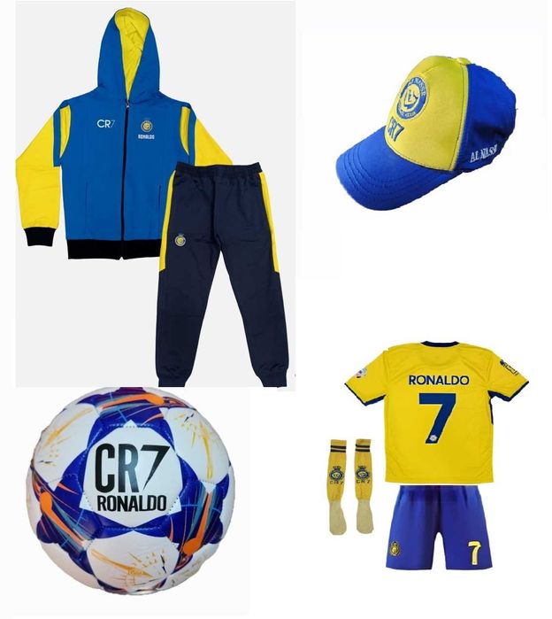 Детска Екипировка Cristaino Ronaldo 25/26 от 4 до 16г Al nassr Ronaldo