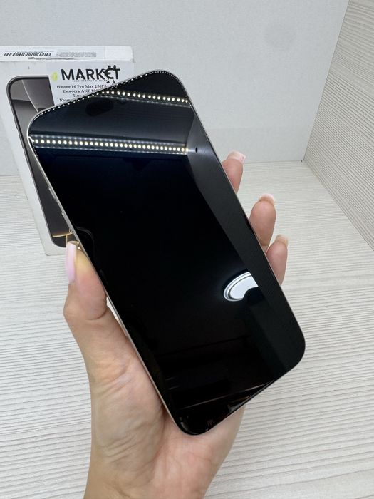 iPhone 16 Pro Max 256гб | KASPI 0-0-24
