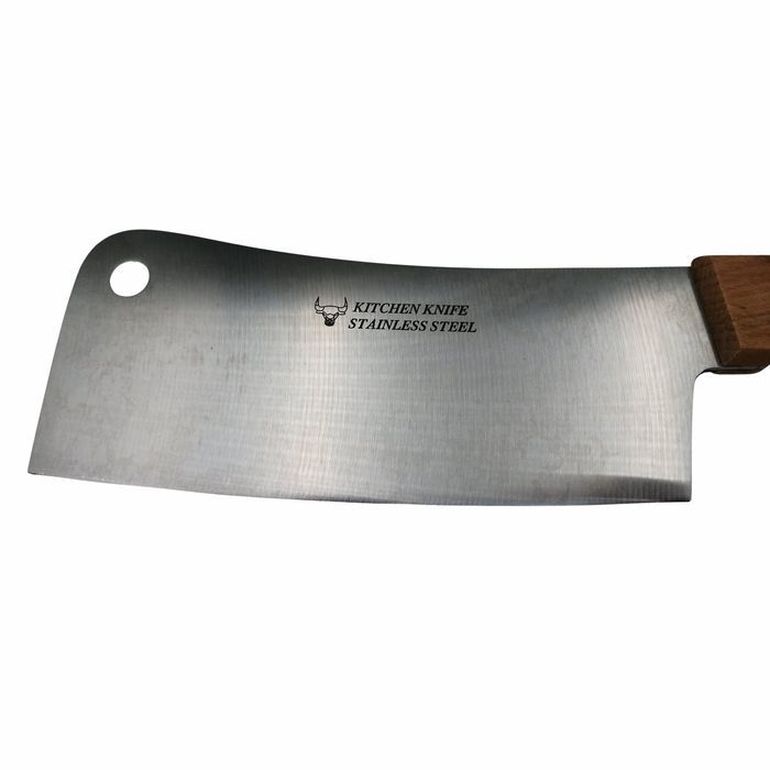 Satar DEPOX®, Pro Cook, otel inoxidabil, maner lemn, argintiu, 32 cm