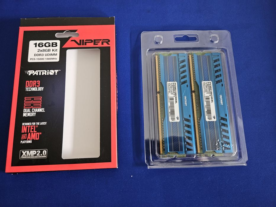 2x8 gb ddr3 patriot viper 1866mhz