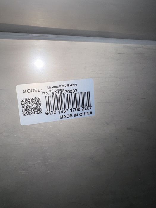 Frigider inox Maxima 800 litri