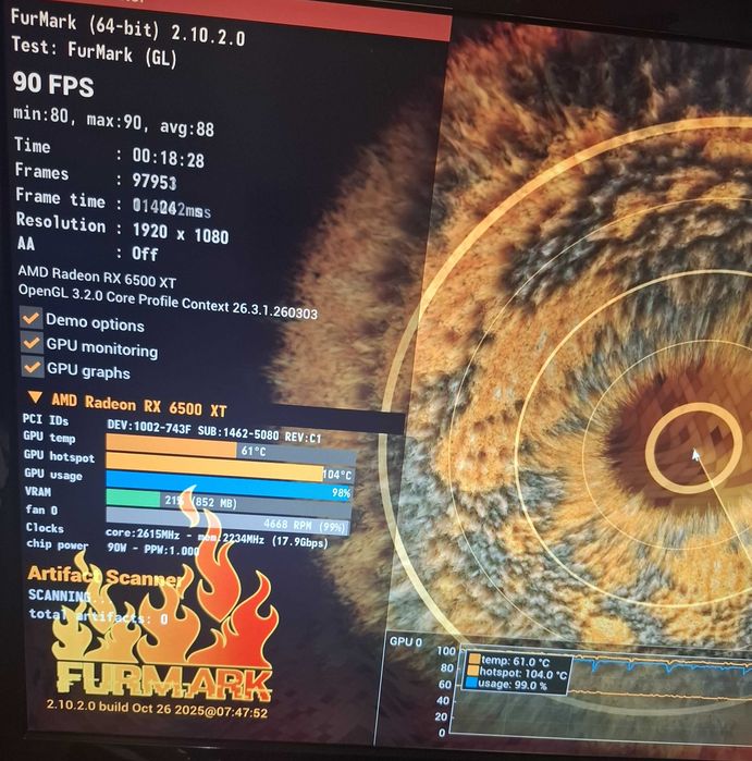 Видео Карта AMD Radeon RX 6500 XT