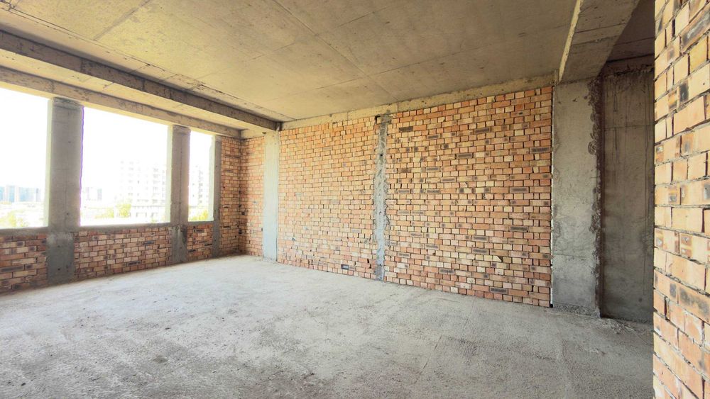 Квартира 102,3 кв.м в новостройке на Бадамзаре, на этапе строительства