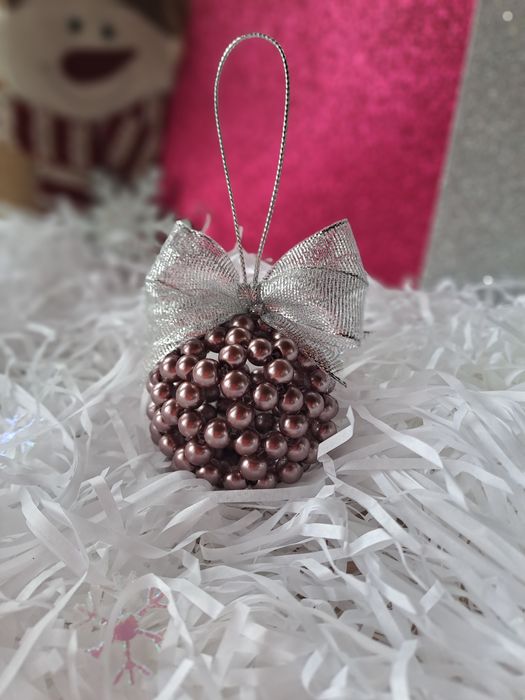 Коледна топка от перли