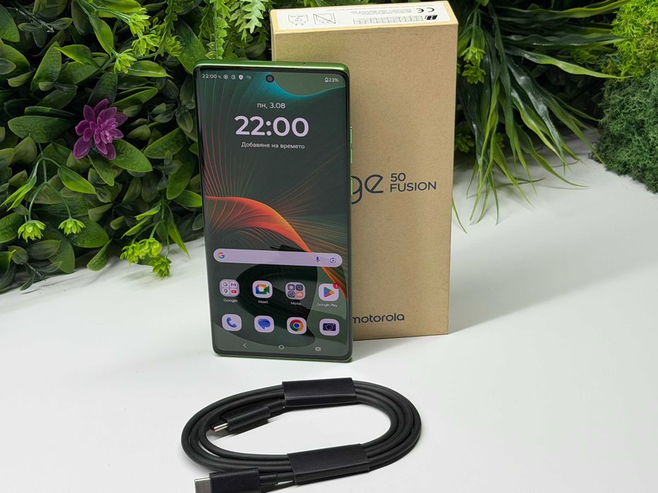 Motorola Edge 50 Fusion 256GB 8GB Ram Green Гаранция