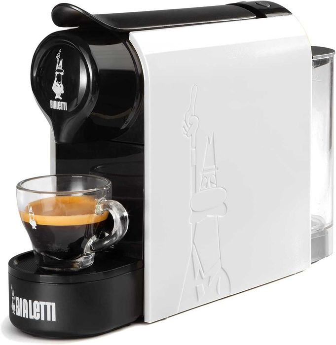 Кафемашина с капсули Bialetti Gioia, 1200 W, Черно-бяло, НОВО