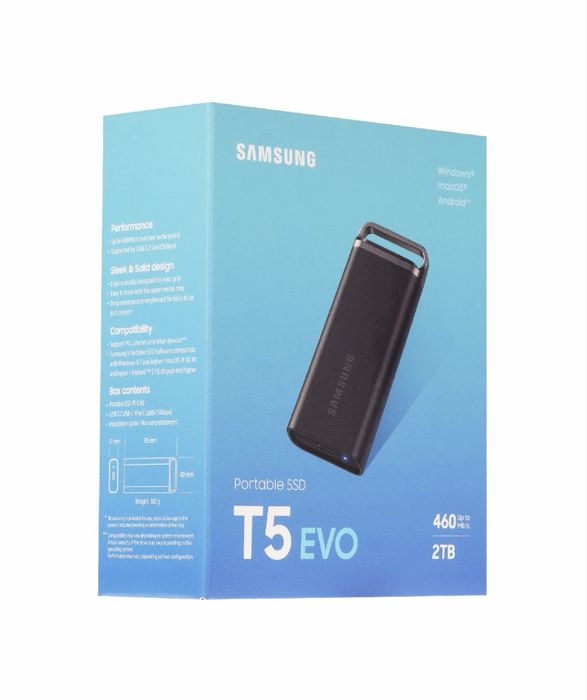 Внешний SSD Samsung T5 EVO 2тб