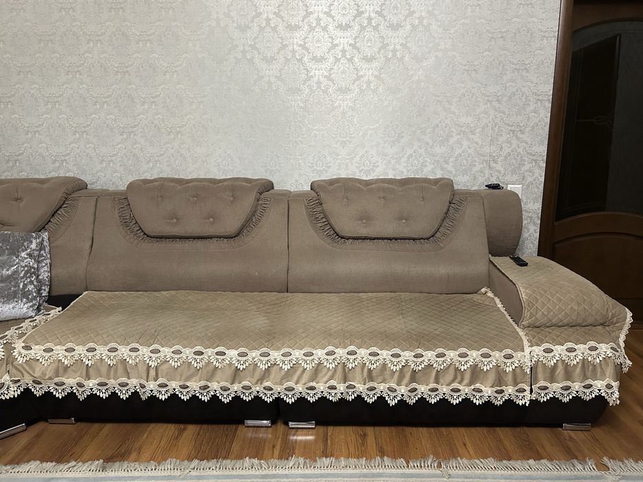 Угловой диван траснформер