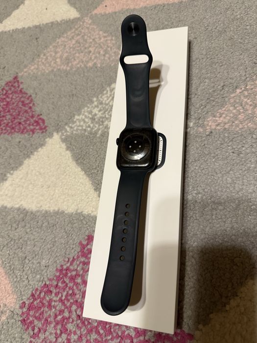 Vand Apple Watch 7 series, GPS Midnight 45 mm