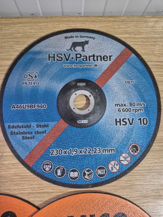 set 5 discuri debitat metal - lot 3-21-11