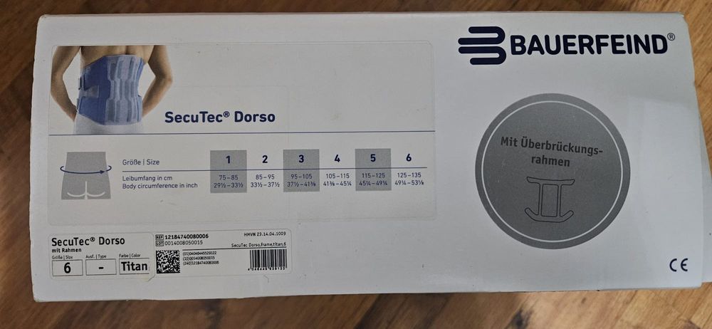 Orteza de coloana SecuTec Dorso Bauerfeind