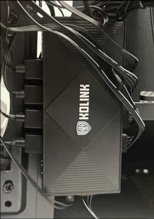 Вентилатор за кутия UMBRA HDB ARGB LED PWM 120mm ARGB (4 броя)+HUB