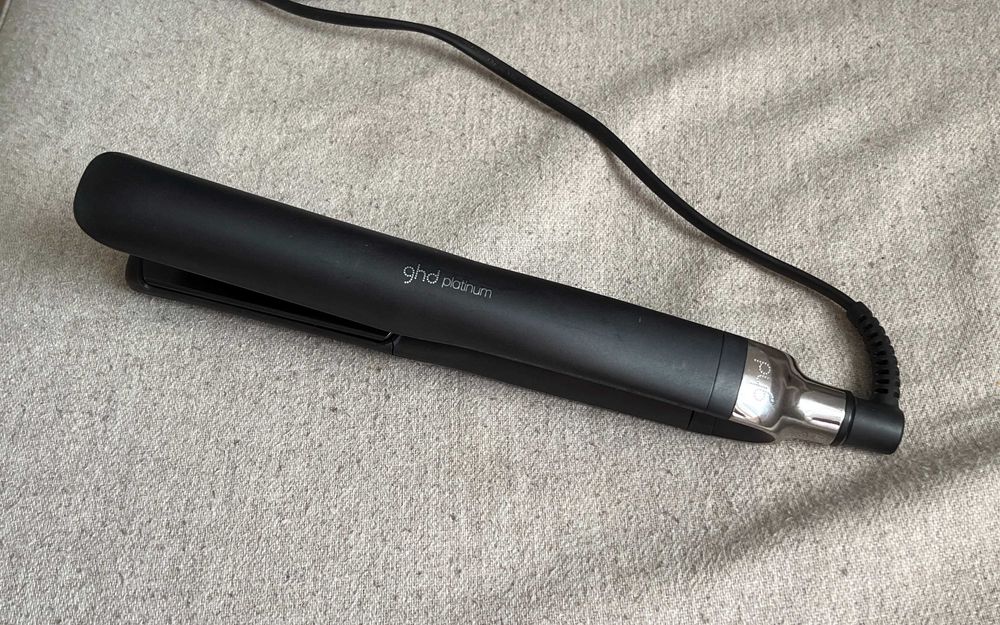 Placa de par profesională GHD Platinum S8T261 neagră defecta