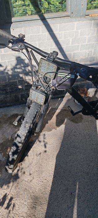 Велосипед с освещением