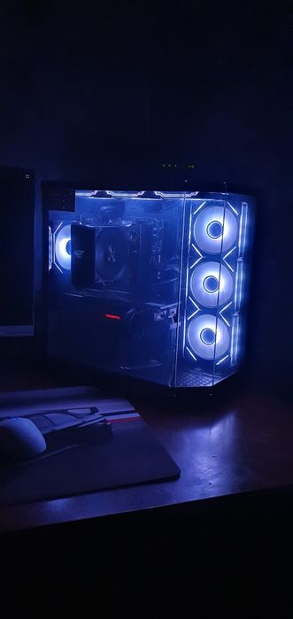 Игровой компютер ryzen 5 7600x/ 16gb ddr5/ 512gb/ rtx2080/ 800w