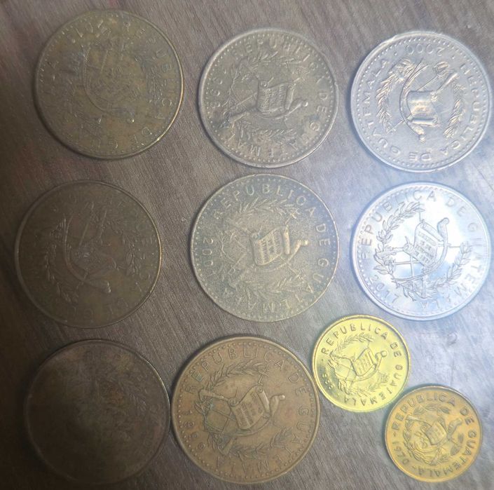 монети Гватемала 10бр