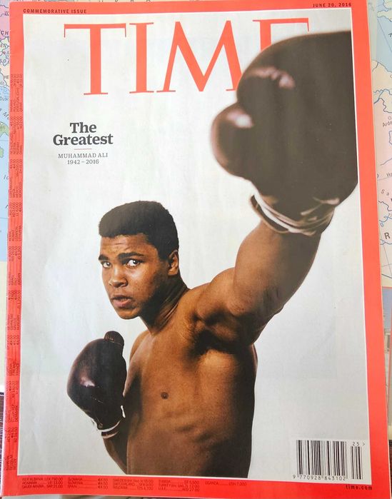 Revista Time, lot 9 reviste cu tematica sportiva pe coperta