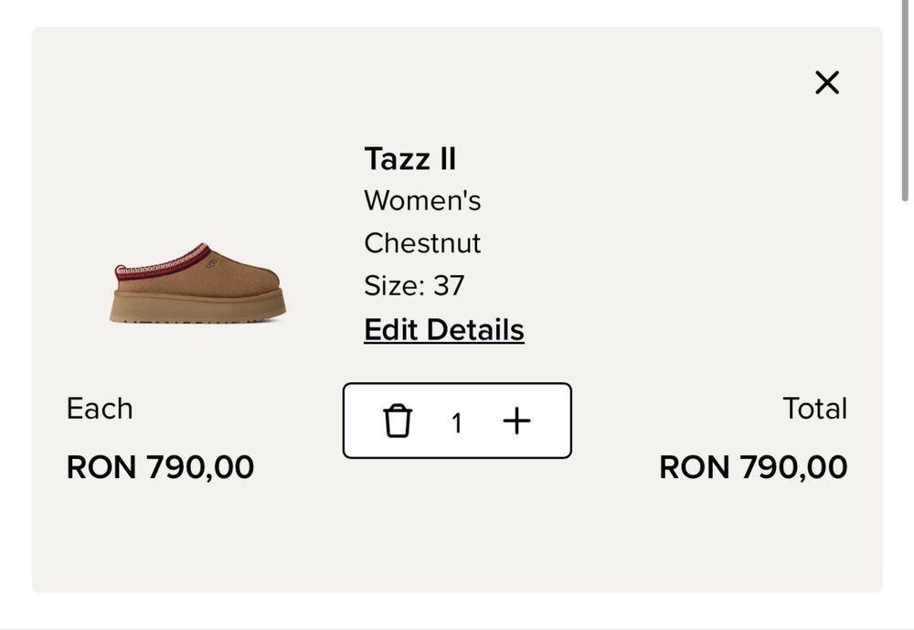 Ugg tazz 2 originali noi marimea 37