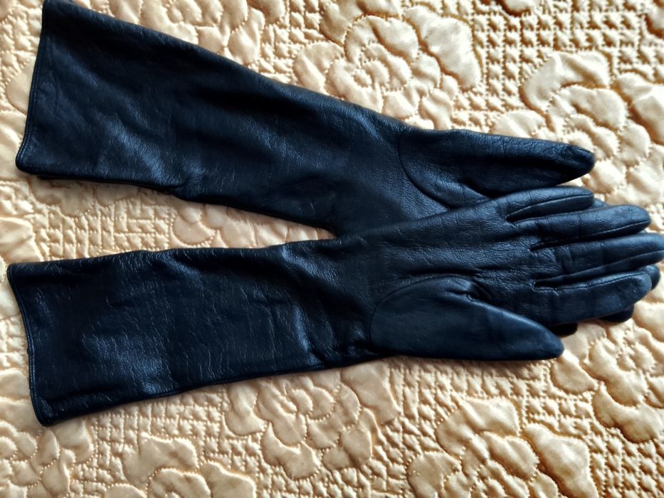 Продам удлинённые кожаные перчатки