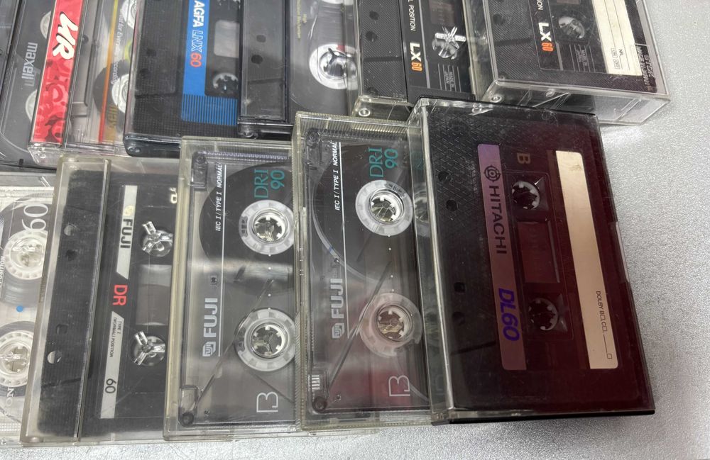 Аудио Касети BASF, SONY, TDK, FUJI, AGFA и др. /40 броя за 79,00 лв./