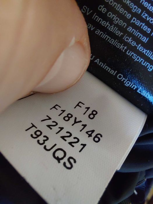 The North Face Nuptse 700 дамски елек 90% пух лилаво и черно оригинал