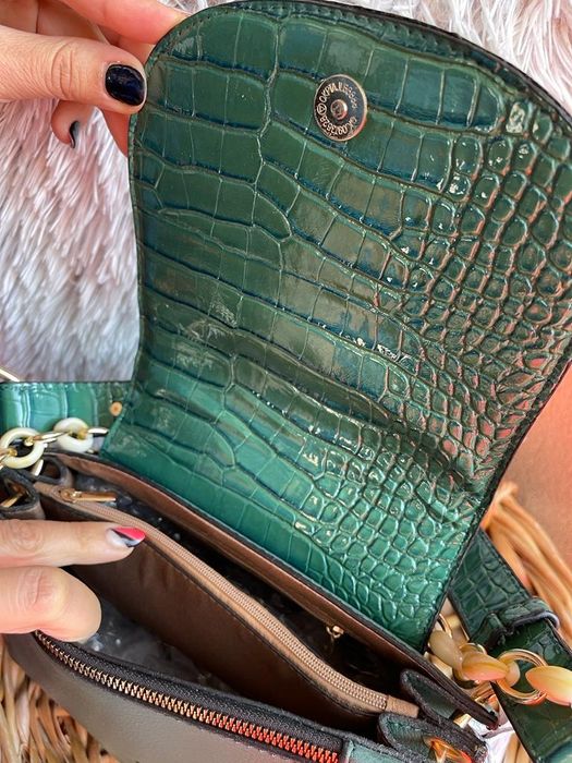 -% Silver Polo бутикова дамска чанта