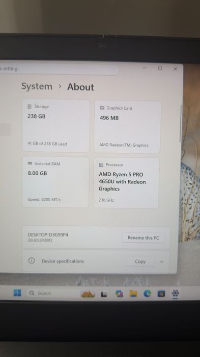 Lenovo think pad L14 gen 1