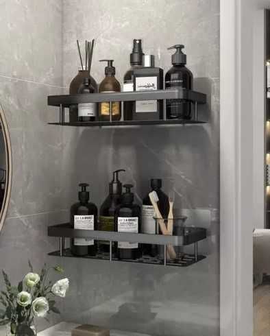 Модерни рафтове за баня тип органайзер за стена 2броя