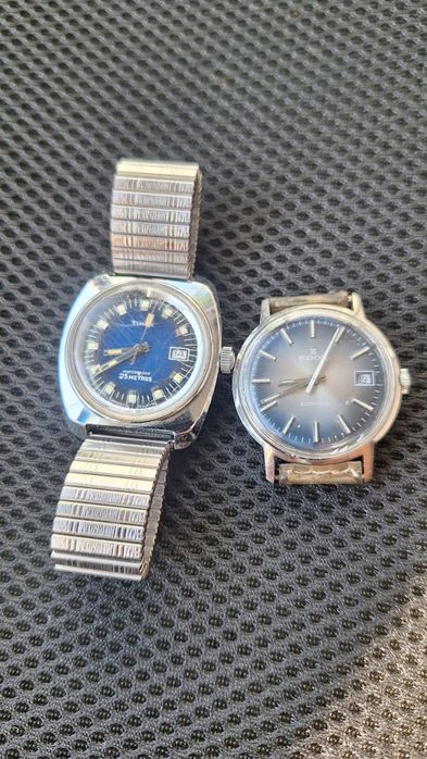 Ceas Vintage Edox și Timex