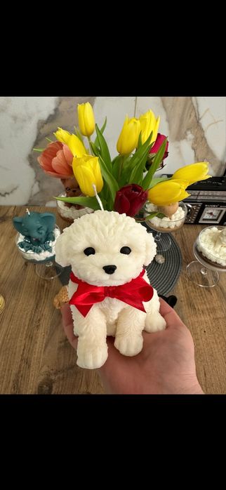 Lumanare decorativa catel