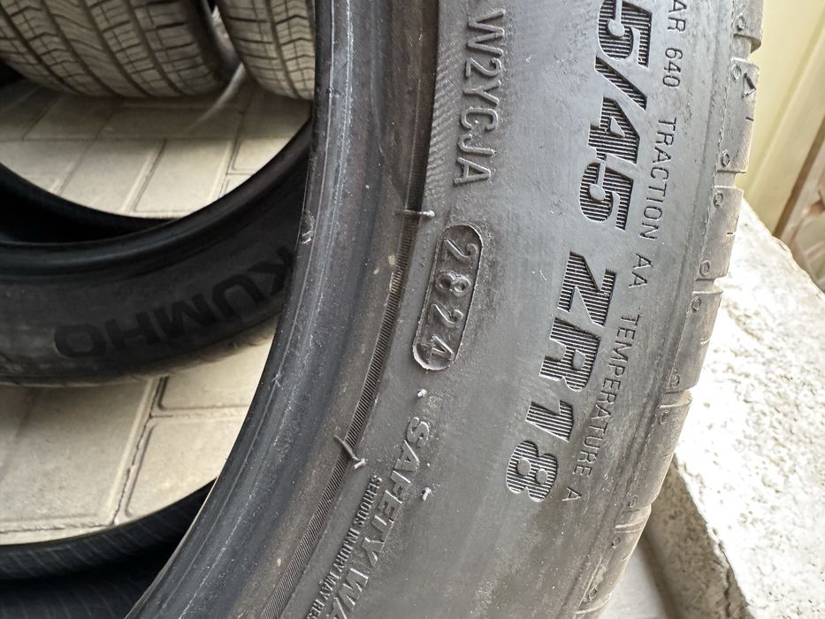 Продам летние шины 245