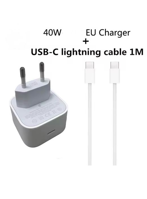 Iphone 13/14/15/16/17 PRO MAX PLUS Incarcator Super Fast Charger 40W