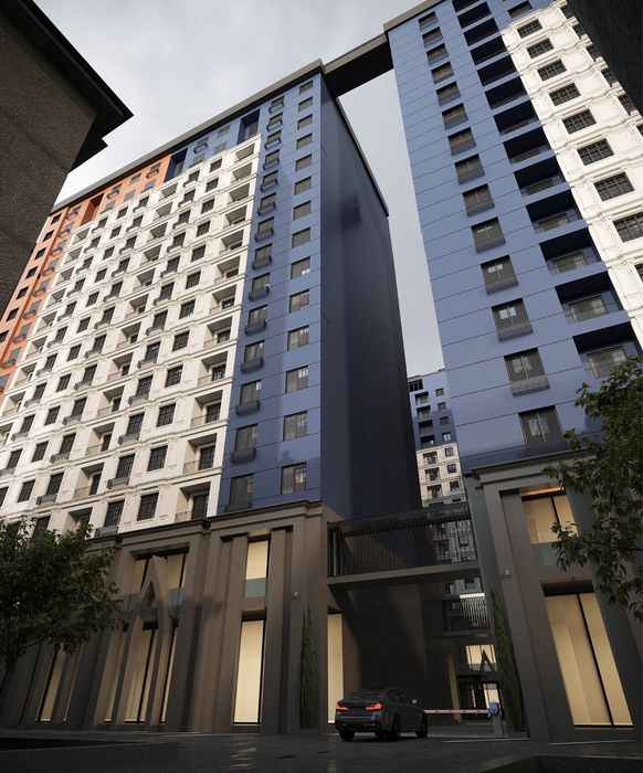 Silver Tower 2/18/20/52.9 м²/коробка