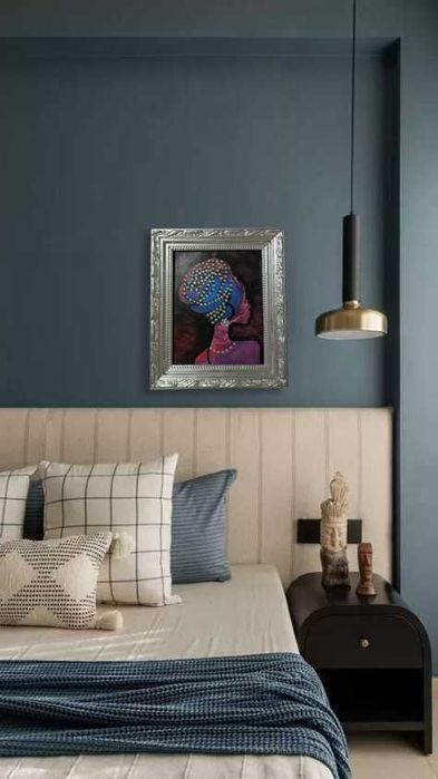 Картина из бижутерии прекрасный подарок