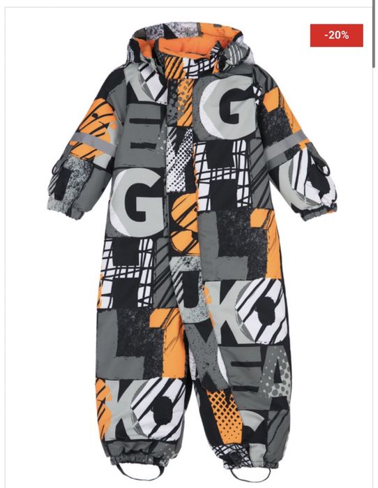 Детский комбинезон для мальчика 6-12 мес.