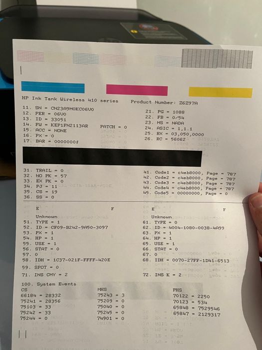 Принтер hp415 новый