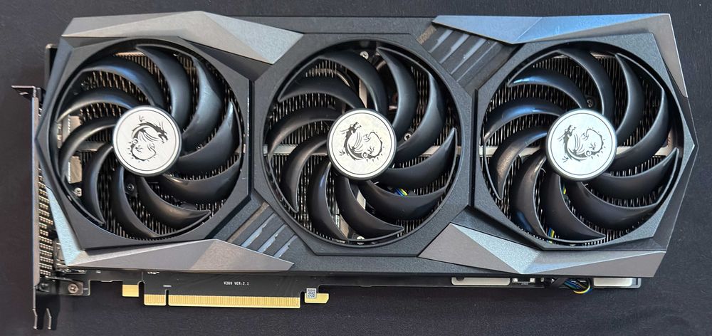 ТОП състояние Видео карта GPU MSI RTX 3080 GAMING X TRIO 10G GDDR6X