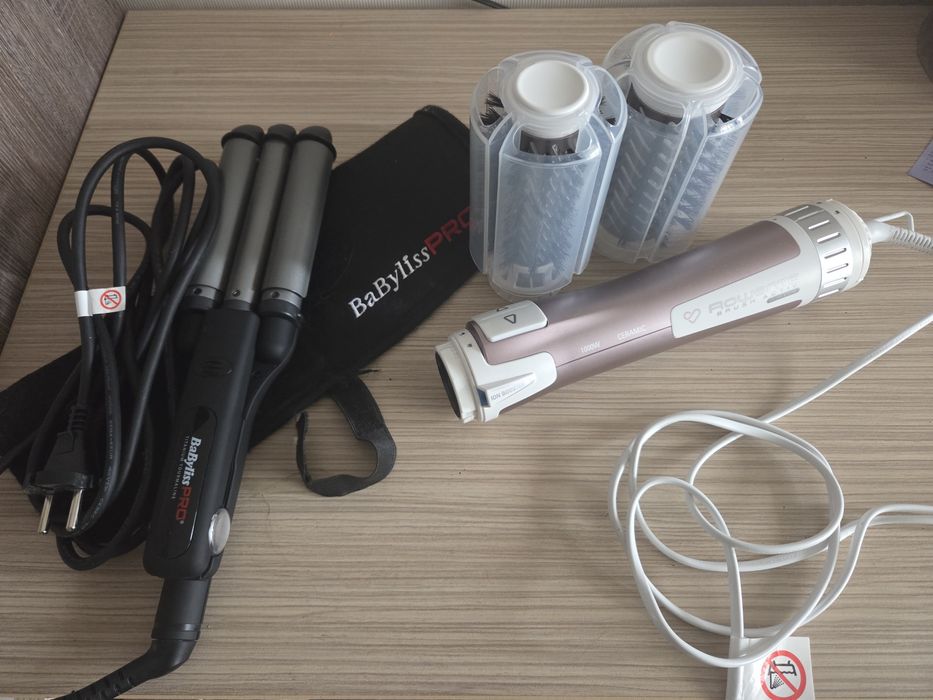 Уреди за коса - ретро преса, електрическа четка