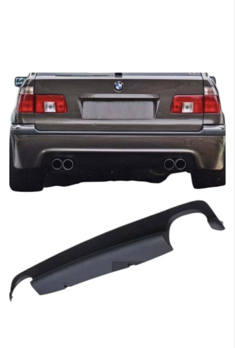 Диффузор на задний бампер Е39